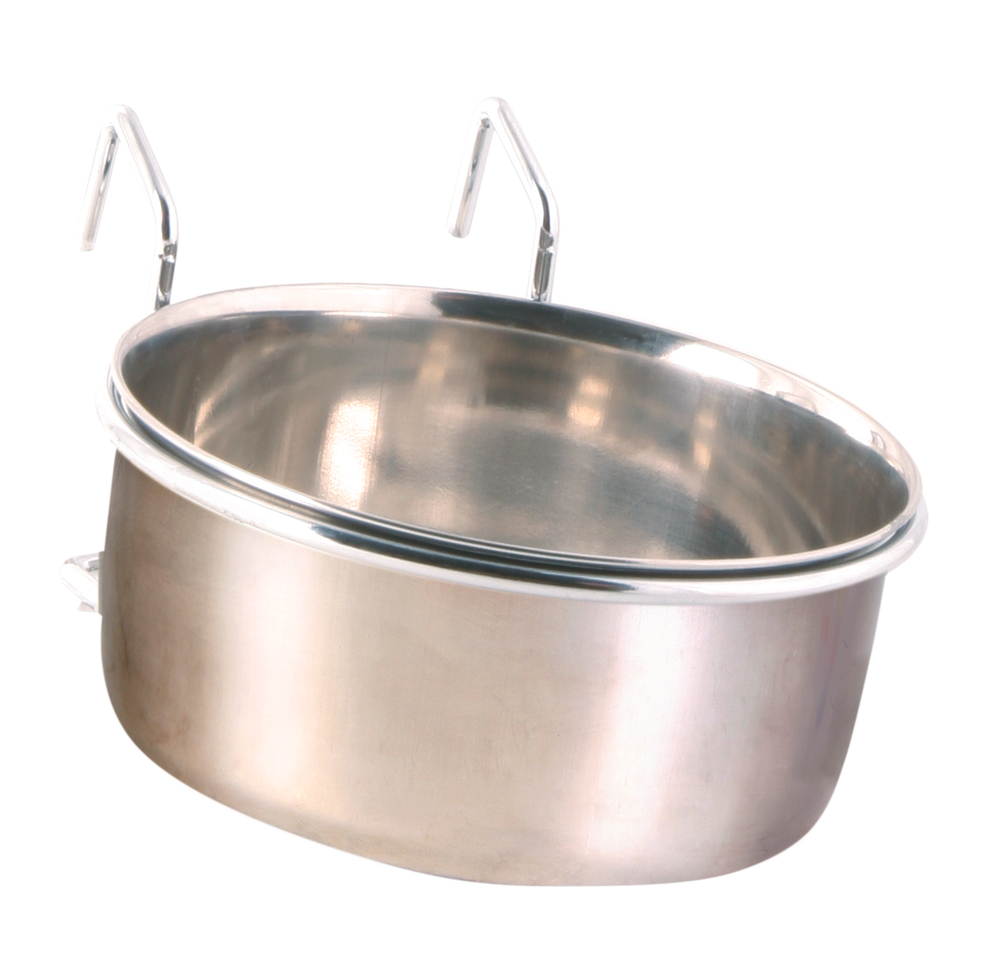 Миска для птиц Trixie Stainless Steel Bowl L, размер 12см.