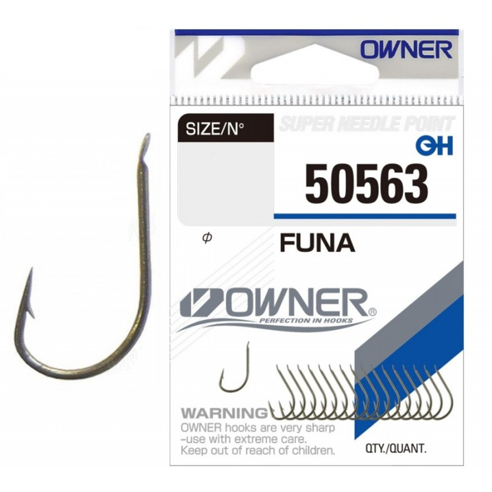 Крючки Owner Funa brown 50563 №12