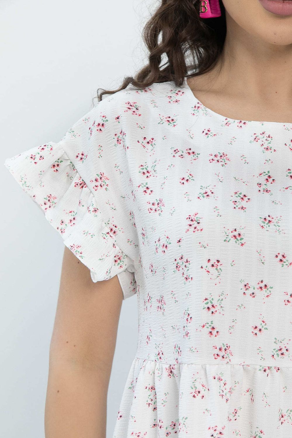 Платье Лапушка (белое) П13537-18М LT Collection