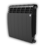 Радиатор Royal Thermo Biliner 500 черный графитовый