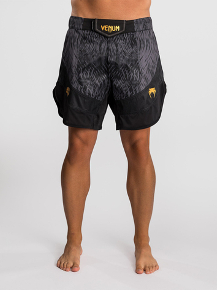 Шорты ММА Venum x Chimaev Wild Borz Black/Grey/Gold