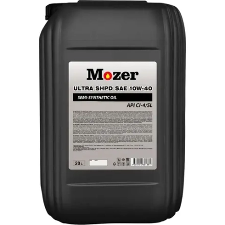 Масло MOZER Diesel Ultra SHPD SAE 10w40 API CI-4/SL 20л