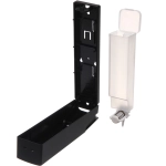 Дозатор для жидкого мыла настенный 400 мл черный ZA607B