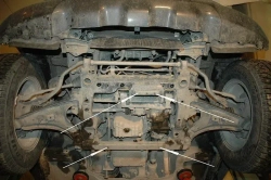 Защита картера Sheriff для Daihatsu Terios II (J200) Рестайлинг 2009- арт.31.1950