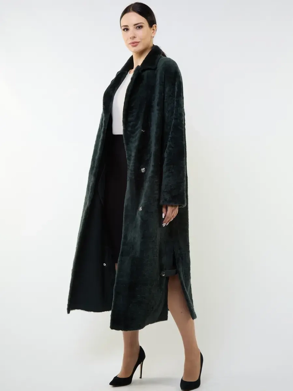 Дубленка зимняя натуральная шуба