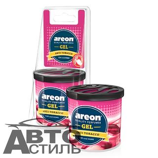 Ароматизатор в банке под сиденье Areon GEL САN 80гр - Антитабак\Anti Tobacco