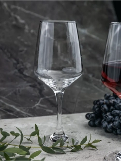 Набор бокалов для вина, 365 мл, 6 шт. прозрачные