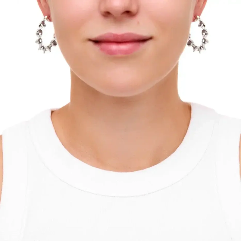 Серьги Блестящая Паста – Серебро