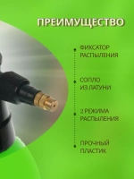 Опрыскиватель садовый 1л пульверизатор помповый