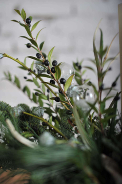 Новогодняя композиция Зимние узоры