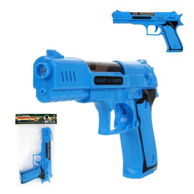 Пистолет на батарейках, пакет 66-8