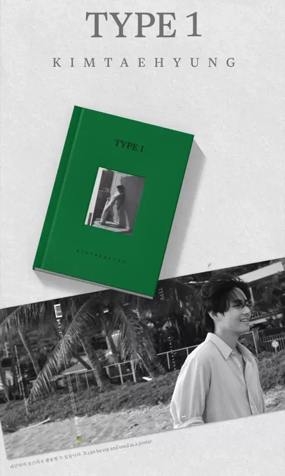 BTS V - TYPE 1 [Photobook ver.]