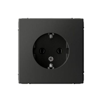 Розетка ArtGallery 16А с заземл. механизм базальт SE GAL001443