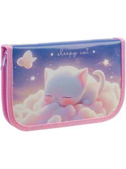 Пенал 1 отделение 20х13см ламинированный картон (ПК1-59943)