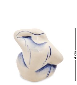 ГЛ- 852 Фигурка «Гибон» (Гжельский фарфор)