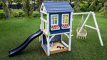 Детский домик с качелями "Прованс"