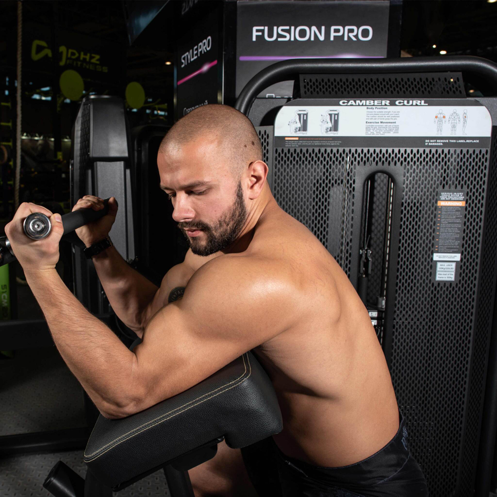 E7030 Бицепс-машина сидя. Стек 95 кг