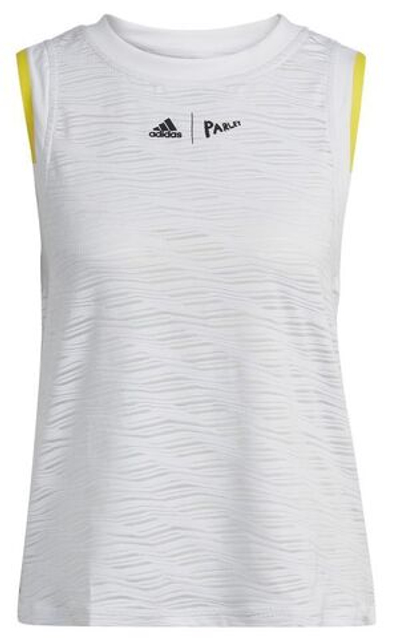 Женский топ теннисный Adidas London Match Tank Top - white