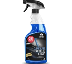 GRASS Очиститель стекол и зеркал "Clean glass" флакон 600 мл, блок 8шт., ГРАСС