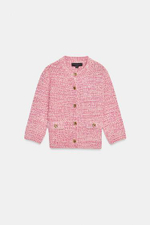 3/4 рукава вязаный кардиган - ZARA