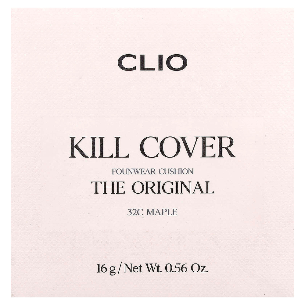 Clio, Death Cover FounWear, кушон, кленовый сироп 32C, 16 г (0,56 унции)