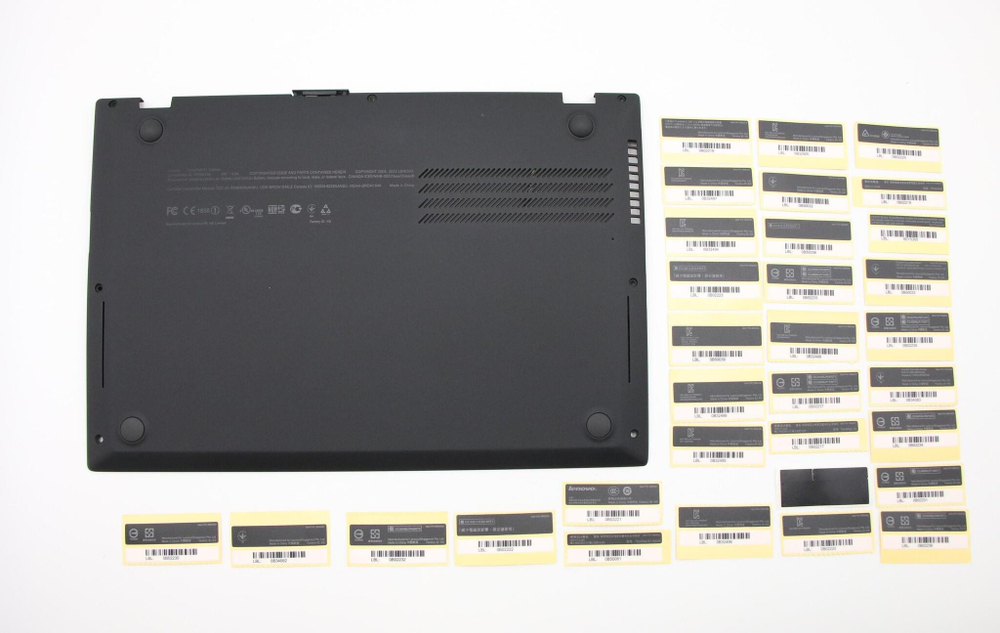 Нижняя часть корпуса (поддон) для ноутбука Lenovo ThinkPad X1 Carbon 1st Gen , черный (04W3910), оригинал