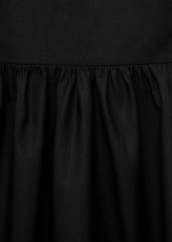 Платье с горловиной халтер и перекрестными деталями на спине