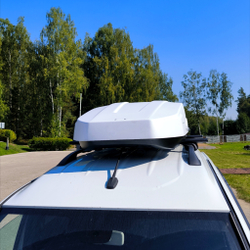 Автобокс Way box Cobra 520 белый. Размер 215*85*40 см.