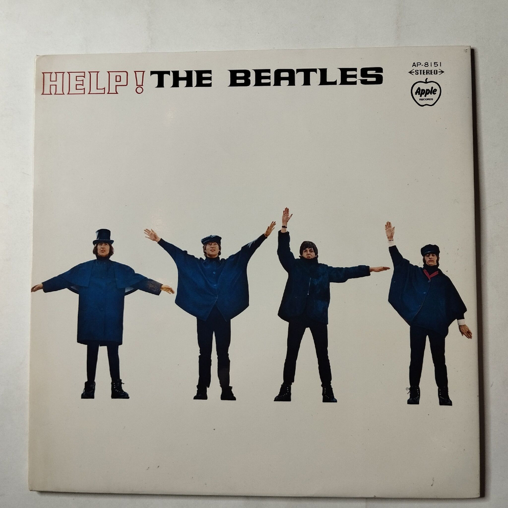 Винтажная виниловая пластинка LP The Beatles Help (Japan 1970) (Red Wax Vinyl) Yesterday