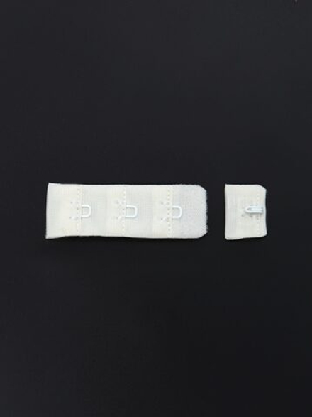 Застежка для бюстгальтера шампань с крючками 1х3