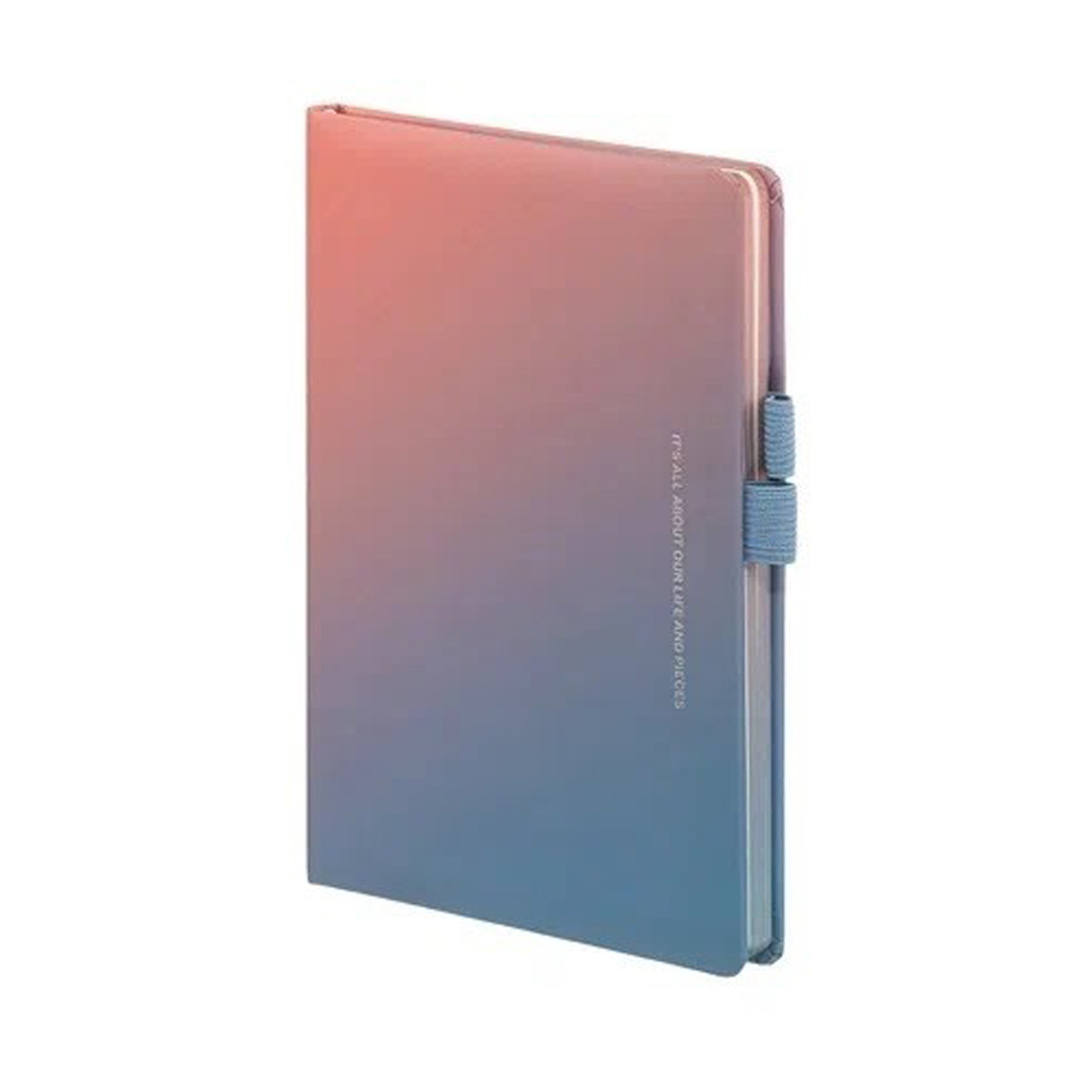 Ежедневник-блокнот Basir, формат А6, градиентная обложка, 80 листов, размер 16*10.7 см