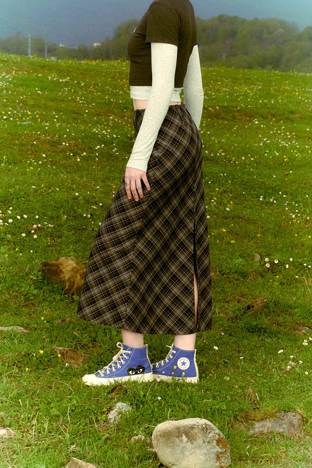 Юбка Called a Garment Mermaid Skirt "Lipstick Black"