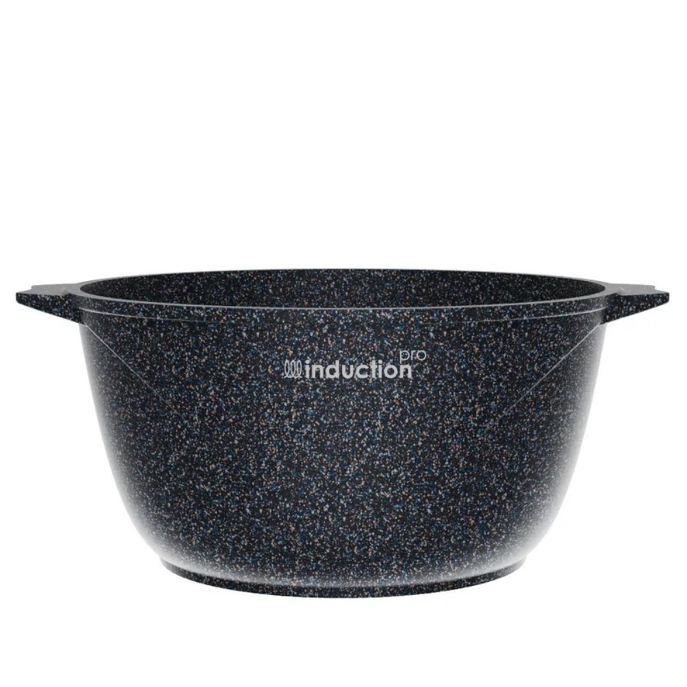 Кастрюля алюм, антиприг, 5 л, с крыш, крыш стекло, Мечта, Гранит star Induction Pro, 45803И, индукц