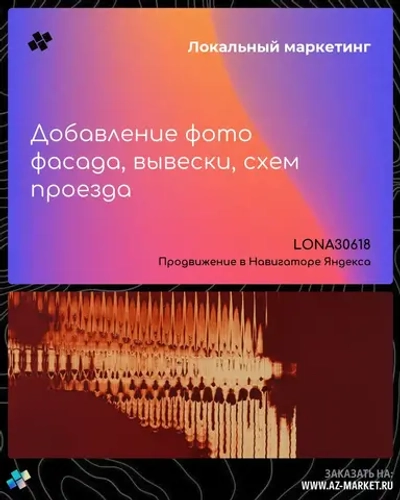 Добавление фото фасада, вывески, схем проезда