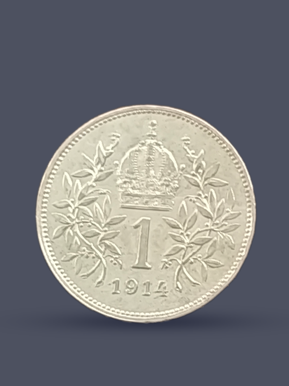 Монета 1 крона (crown) 1914 год Австрия