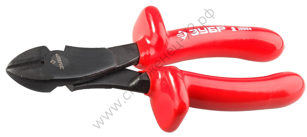 ЗУБР Электрик 170 мм, Диэлектрические усиленные бокорезы (2214-6-17)