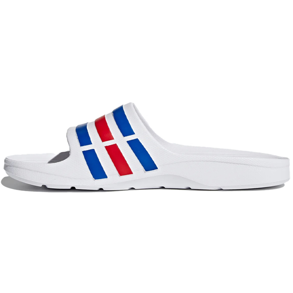 Шлепанцы Adidas Duramo Sl Slide White Blue Red