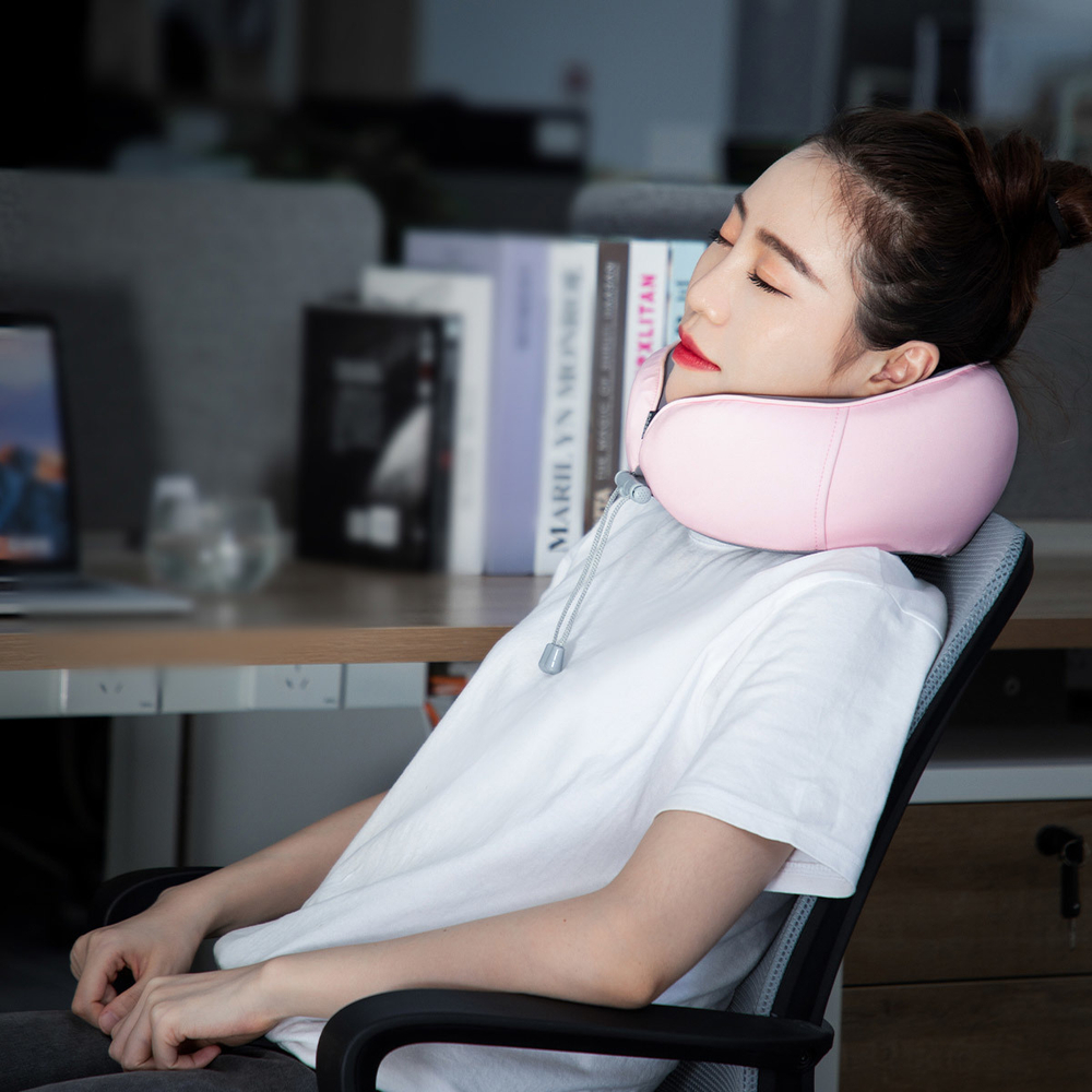 Подушка для шеи Baseus Let''s go Thermal Series Memory Foam U-Shaped Neck Pillow - Pink