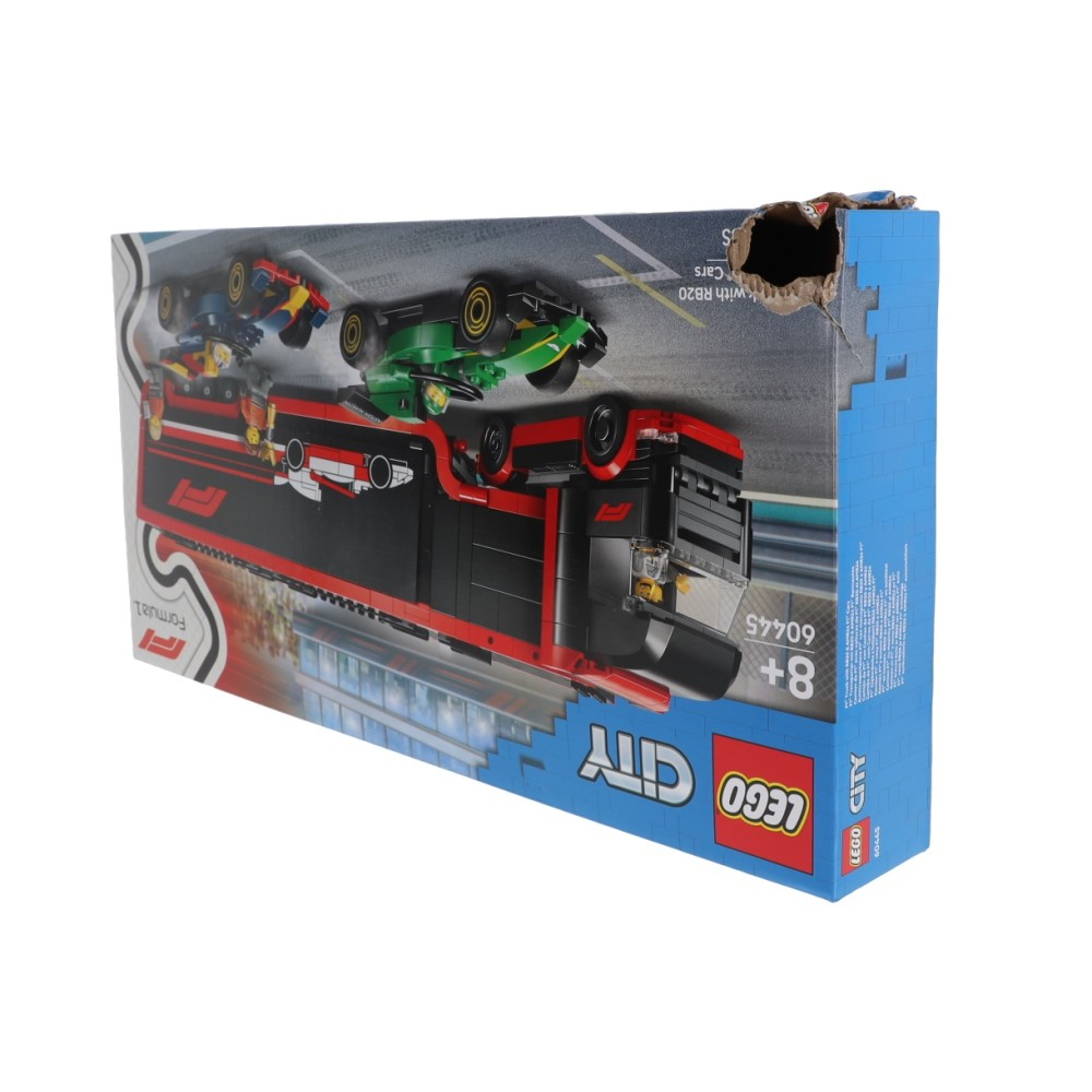 OUTLET LEGO City - F1 Грузовик с болидами RB20 и AMR24 F1 60445