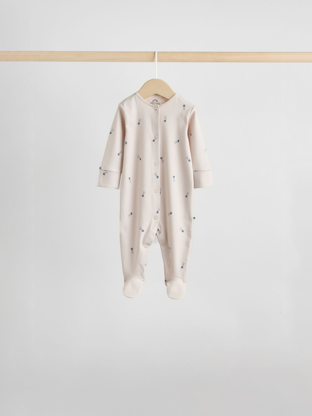 Комбинезон / Cлип для малышей Next AW3-047, 7 шт., Голубой, Бежевый