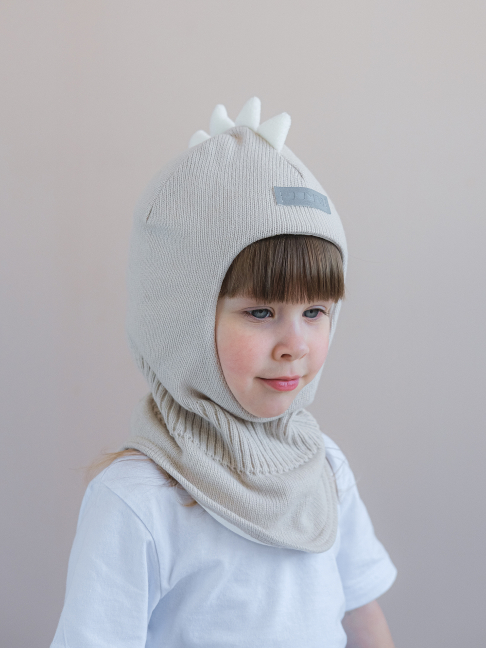 Шлем зимний вязаный (Речной жемчуг) ОРЕО