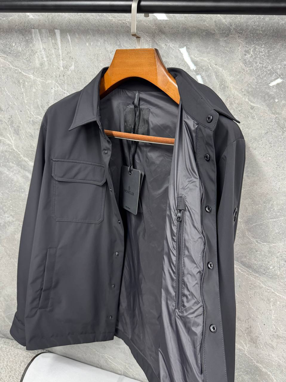 Куртка Moncler с съемной подкладой