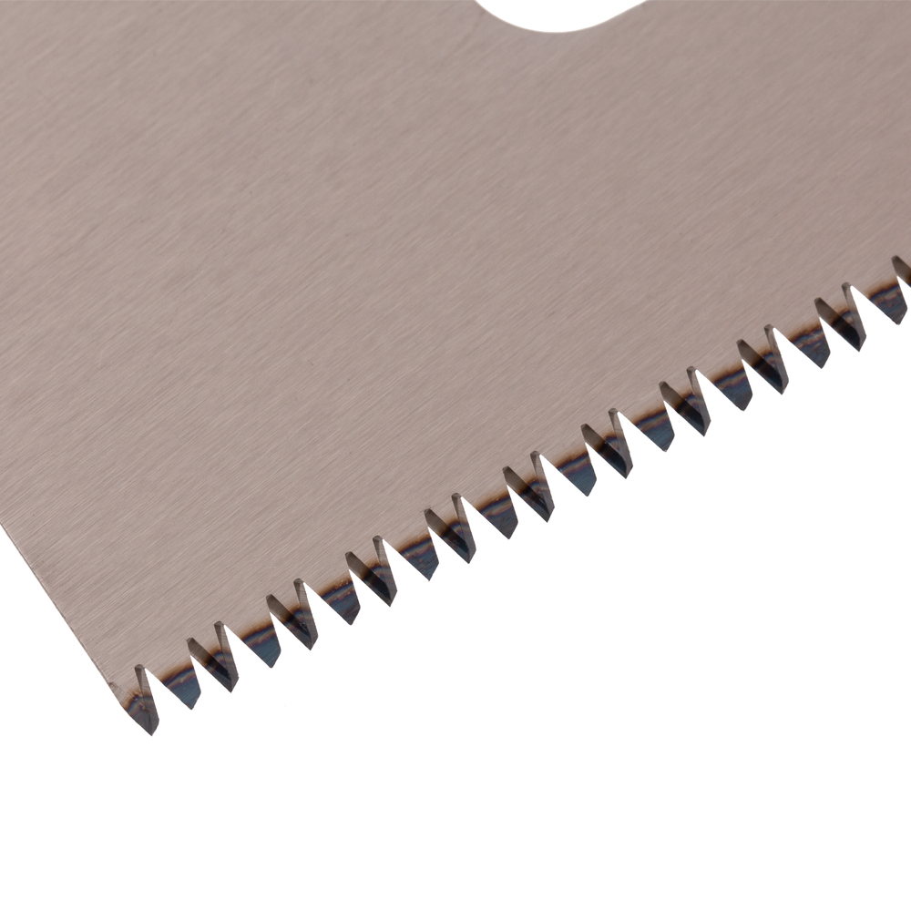 Ножовка по дереву "Piranha", 400 мм, 11-12 TPI, зуб-3D, каленый зуб, двухкомпонентная рукоятка Gross 24110