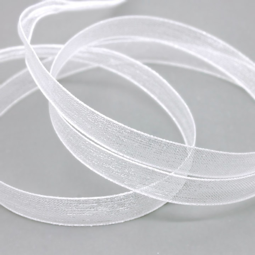 Лента органза в ассортименте 10мм 25ярд