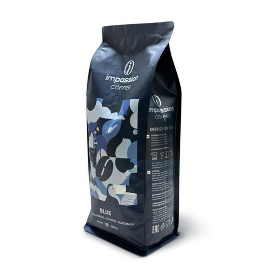 Кофе в зернах Impassion Blue Espresso 1кг