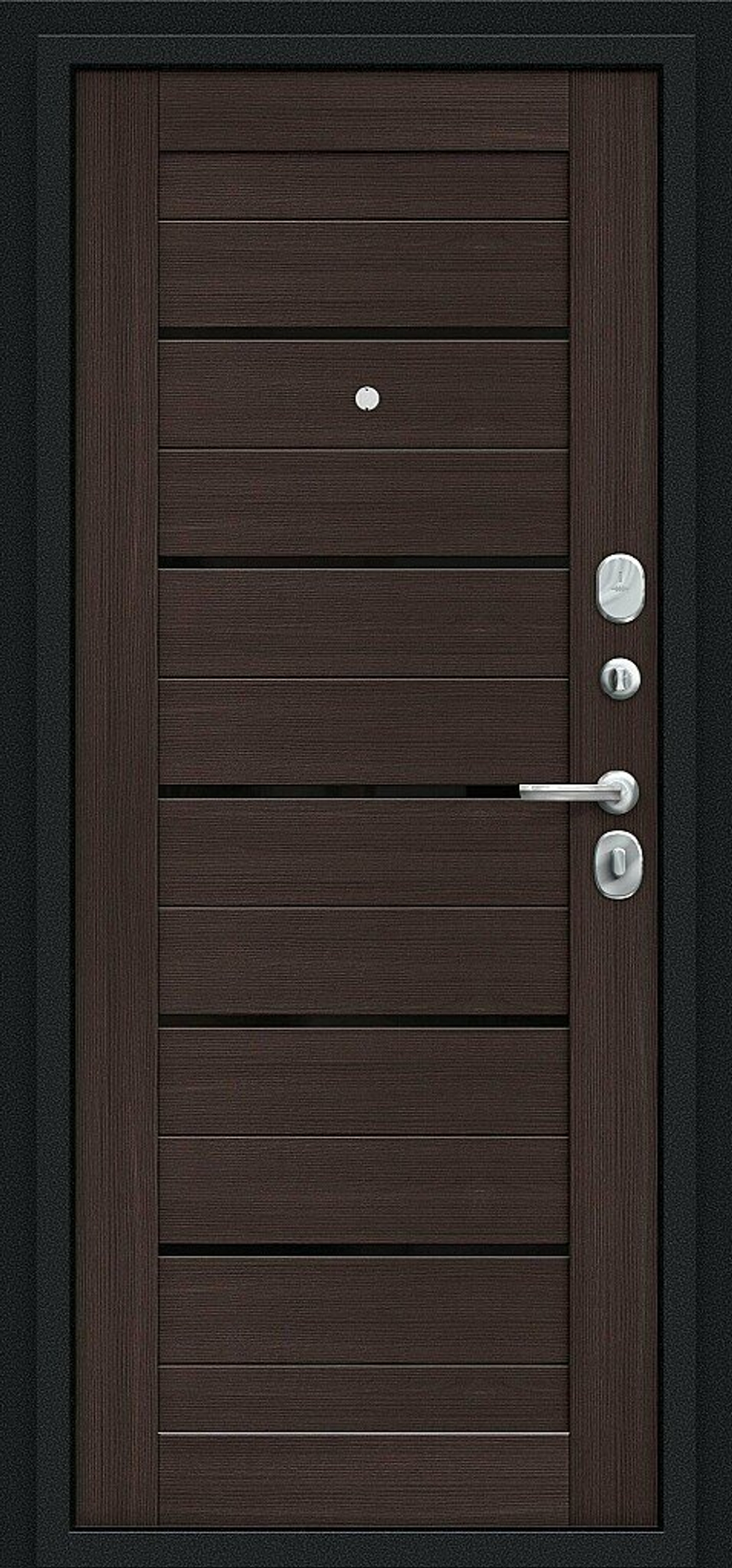 Техно Kale Букле черное/Wenge Veralinga 205*96 правое