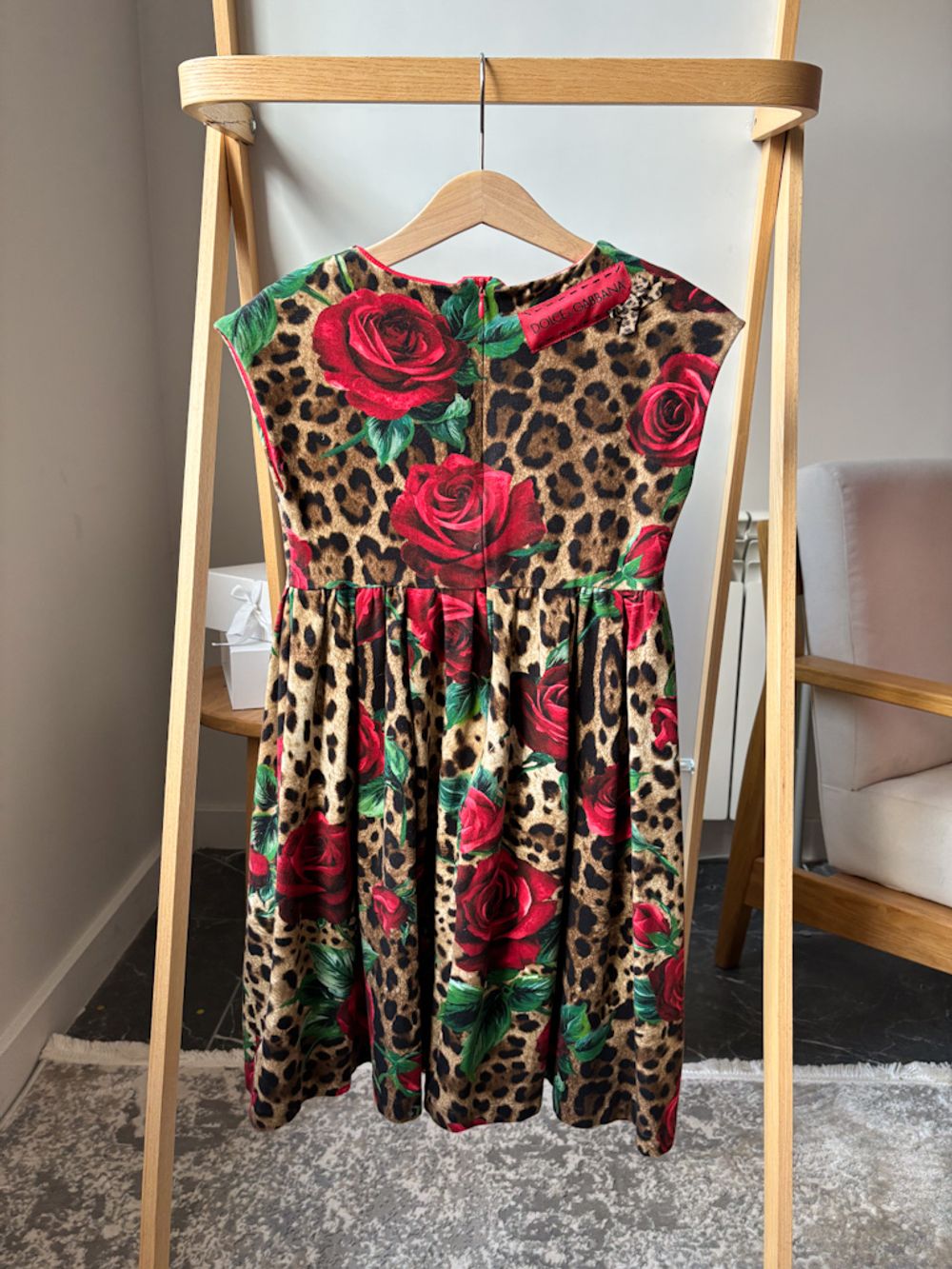 Хлопковое платье Dolce & Gabbana, 128