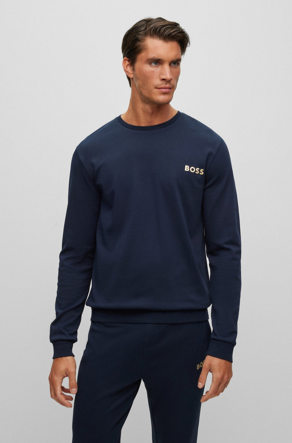 Пижама мужская BOSS Gift Long Set 10251231 01