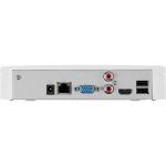 4-канальный IP-видеорегистратор Dahua 4K и H.265+, видеоаналитика, входящий поток до 80Мбит/с, 1 SATA III до 10Тбайт