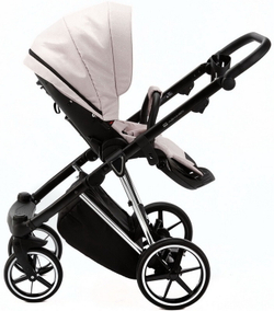 Детская коляска Adamex Belissa Special Edition 2 в 1 B-PS590 (РОЗ С БЛЁСТ ХРОМ.РАМ)